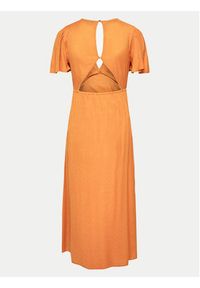 Billabong Sukienka letnia Jet Set EBJWD00134 Pomarańczowy Regular Fit. Kolor: pomarańczowy. Materiał: wiskoza. Sezon: lato #5