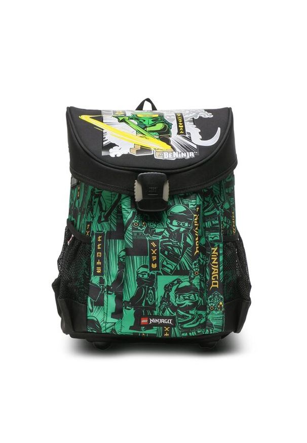 LEGO Plecak Szkolny Easy School Bag 20043-2301 Zielony. Kolor: zielony. Materiał: materiał, poliester