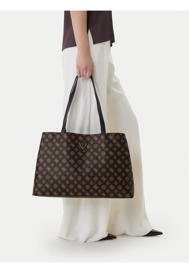 Guess Torba weekendowa Wilder Travel TWHP74 52025 Brązowy. Kolor: brązowy. Materiał: skóra