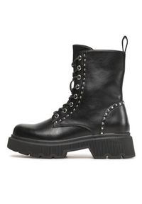 DeeZee Botki WS5956-01 Czarny. Kolor: czarny. Materiał: skóra #8