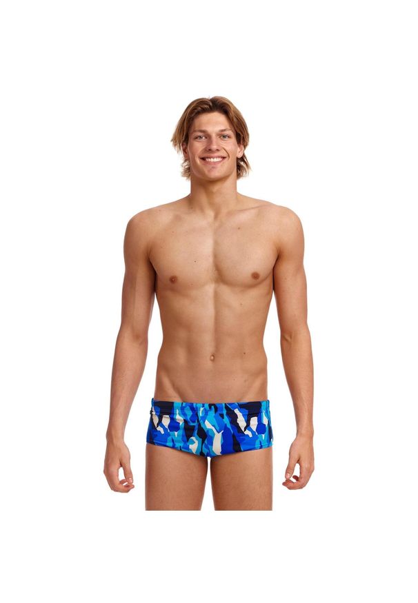 FUNKY TRUNKS - Trunki męskie Funky Trunks Chaz Michael - sidewinder. Kolor: niebieski