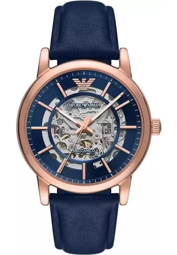 Zegarek Emporio Armani Zegarek męski EMPORIO ARMANI LUIGI AUTOMATIC AR60050 (zi060a)