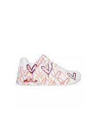 skechers - Femme UNO-SPREAD THE LOVE Skechers WCRL 155507 Multicolore Skechers. Zapięcie: sznurówki. Kolor: biały, wielokolorowy. Materiał: syntetyk, materiał. Szerokość cholewki: normalna. Model: Skechers Sport. Sport: turystyka piesza