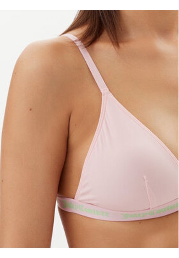 Juicy Couture Biustonosz bezfiszbinowy JCTTH125958 Różowy. Kolor: różowy. Materiał: syntetyk
