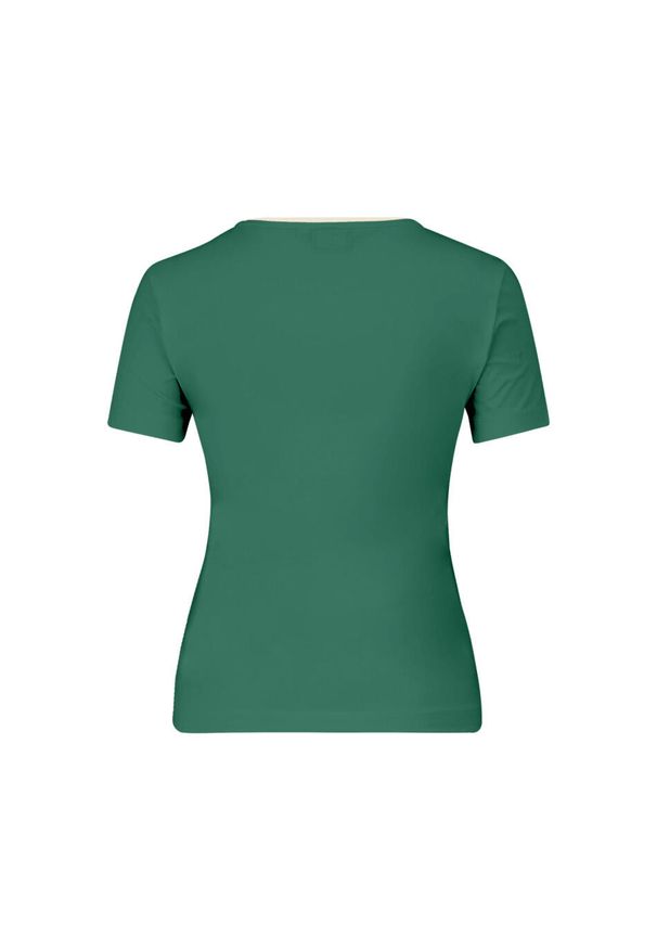 Slim fit T-shirt damski Fila Lectoure. Kolor: zielony