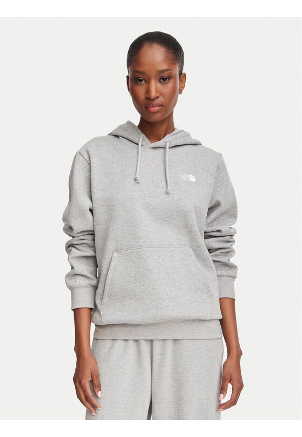 The North Face Bluza Evolution Simple Dome NF0A8CWN Szary Regular Fit. Kolor: szary. Materiał: bawełna