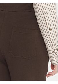 Maryley Spodnie dresowe 25IB558/07CO Brązowy Relaxed Fit. Kolor: brązowy. Materiał: bawełna
