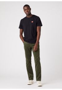 Wrangler - WRANGLER SIGN OFF TEE MĘSKI T-SHIRT KOSZULKA LOGO BLACK W70MD3100 112319289