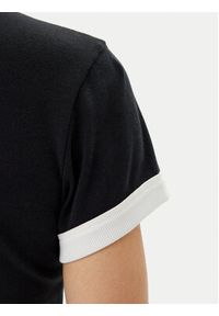 Hugo - HUGO T-Shirt Dalia 50537476 Czarny Slim Fit. Kolor: czarny. Materiał: bawełna #3