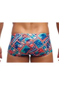 FUNKY TRUNKS - Kąpielówki Funky Trunks Tiki Tango - trunki męskie. Kolor: wielokolorowy