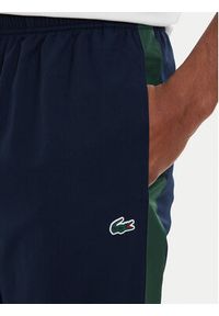 Lacoste Dres WH0226 Granatowy Regular Fit. Kolor: niebieski. Materiał: syntetyk #2