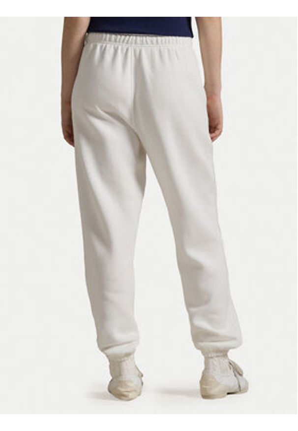 Polo Ralph Lauren Spodnie dresowe Prl Flc Pnt 211943009001 Biały Regular Fit. Kolor: biały. Materiał: bawełna