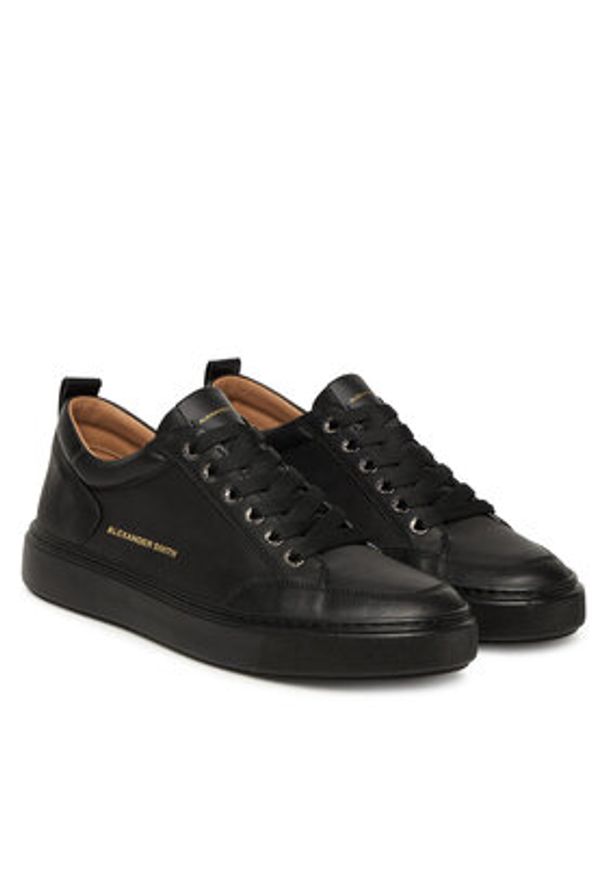 Alexander Smith Sneakersy Bond ASBCBDM 3264 Czarny. Kolor: czarny. Materiał: skóra