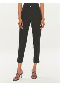 Maryley Spodnie materiałowe 24EB52Z/M23/43NE Czarny Regular Fit. Kolor: czarny. Materiał: syntetyk