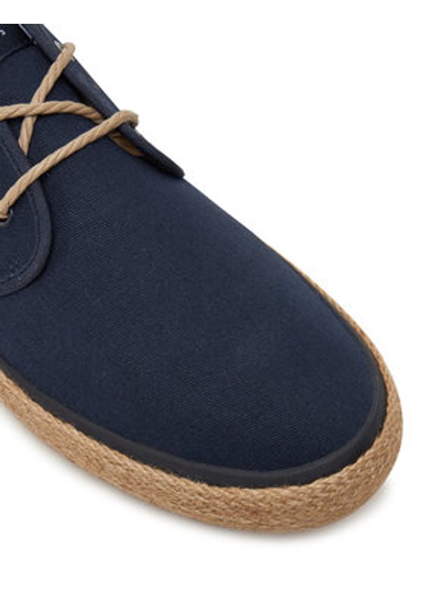 Pepe Jeans Espadryle PMS10332 Granatowy. Kolor: niebieski. Materiał: materiał