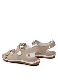 Geox Sandały D Sand.Vega A D52R6A 000EK C6029 Beżowy. Kolor: beżowy. Materiał: skóra #5