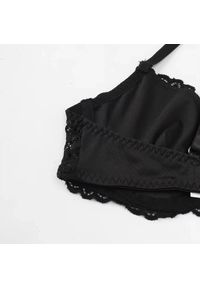 Intica - Komplet bielizny z koronką i tiulem Jose. Kolor: czerwony. Materiał: tiul, koronka. Wzór: koronka #2