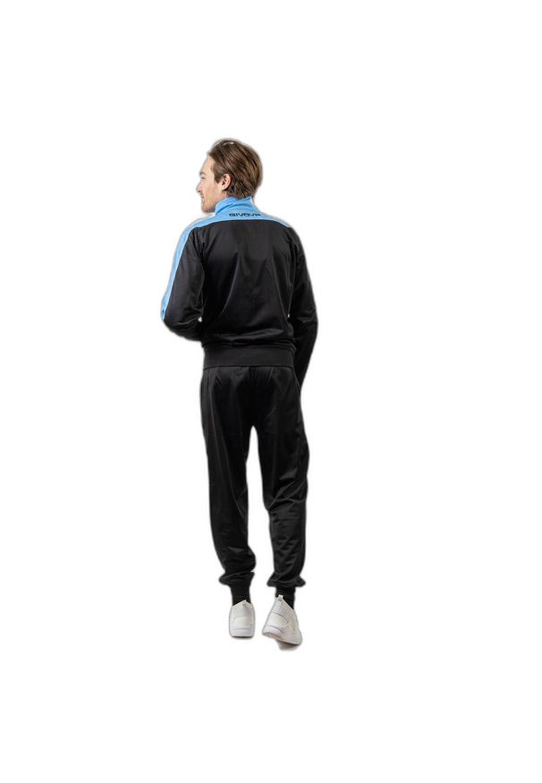 Dres Givova Roma. Kolor: czarny, niebieski, wielokolorowy. Materiał: dresówka. Sport: bieganie, piłka nożna