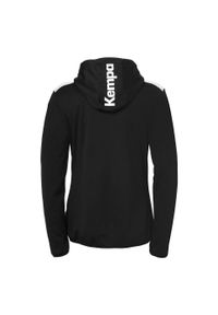 KEMPA - Damska bluza dresowa z kapturem Kempa Emotion 27. Typ kołnierza: kaptur. Kolor: czarny, biały, wielokolorowy. Materiał: dresówka. Sport: piłka ręczna