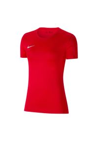 Nike - Koszulka Damska Park VII DriFIT. Kolor: czerwony