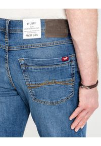 Męskie Spodnie Jeansowe Mustang Style Washington Straight Denim Blue 1018017 5000 782 #7