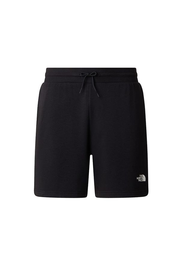 Spodenki męskie The North Face Simple Dome Light 0A8GQBJK31 - czarne. Kolor: czarny. Materiał: bawełna, poliester. Wzór: aplikacja. Sport: wspinaczka, outdoor