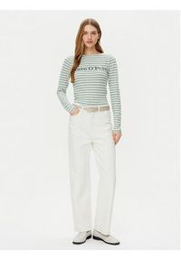 Marc O'Polo Bluzka 502 2196 52131 Zielony Regular Fit. Typ kołnierza: polo. Kolor: zielony. Materiał: bawełna #2