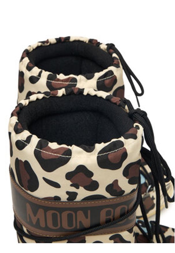 Moon Boot Śniegowce Mb Icon Animal 80D3400300 Brązowy. Kolor: brązowy. Materiał: skóra