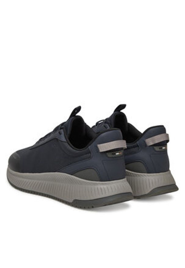 BOSS Sneakersy Ttnm Evo Runn 50529544 Granatowy. Kolor: niebieski. Materiał: materiał