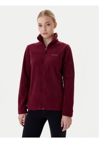 columbia - Columbia Polar Fast Trek™ II 1465351 Bordowy Regular Fit. Kolor: czerwony. Materiał: syntetyk #1