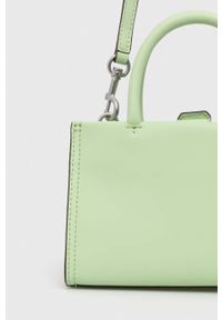 Tory Burch torebka Ella Bio Mini Tote- Mantis kolor zielony. Kolor: zielony. Materiał: skórzane #5
