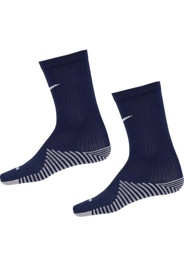 Skarpety Nike Dri-Fit Strike. Kolor: niebieski. Technologia: Dri-Fit (Nike). Sport: piłka nożna