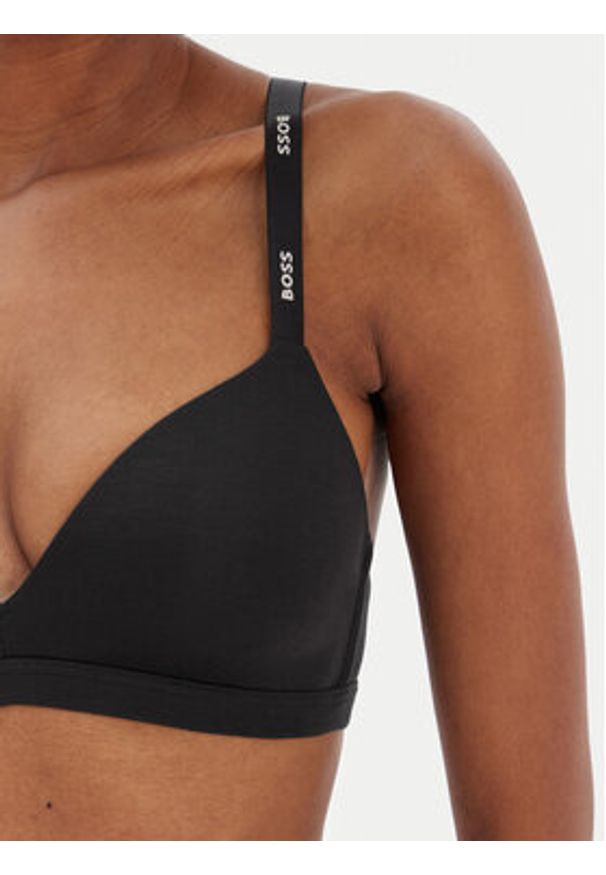 BOSS - Boss Biustonosz braletka 50502739 Czarny. Kolor: czarny. Materiał: wiskoza