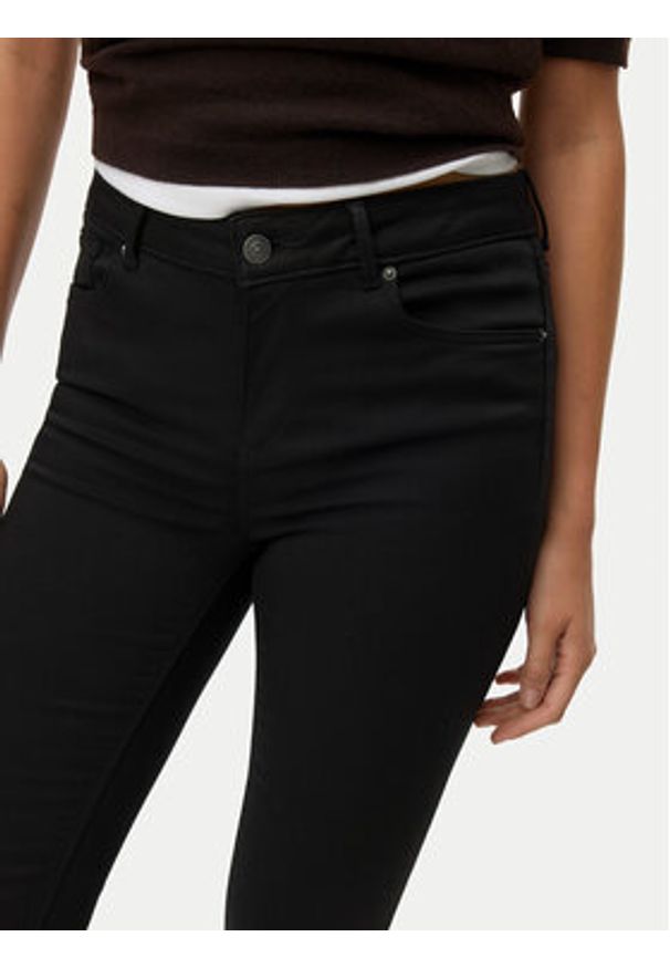 Vero Moda Jeansy Lux 10158160 Czarny Slim Fit. Kolor: czarny