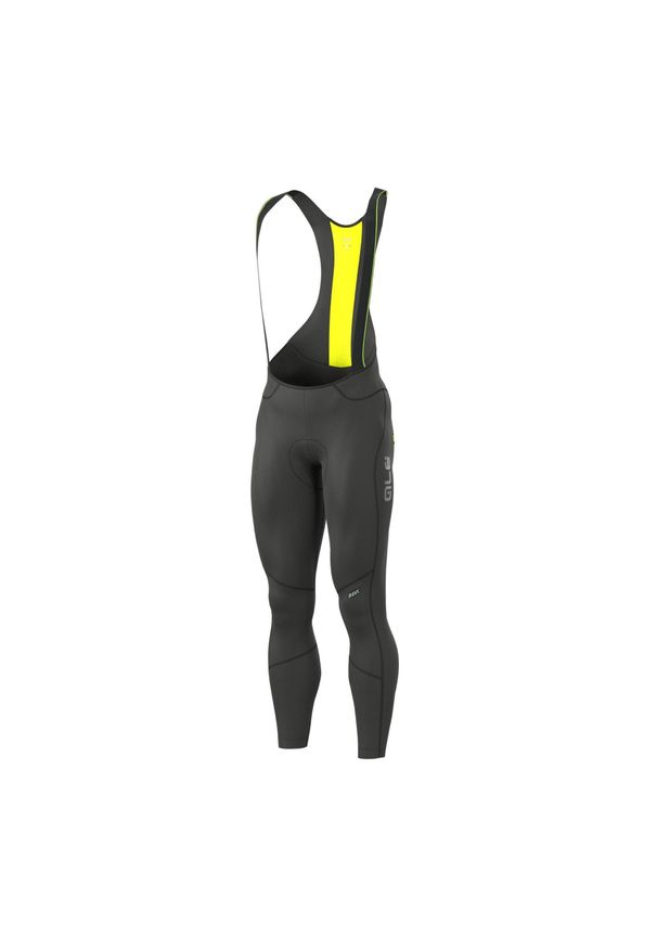 ALÉ CYCLING - Spodnie rowerowe męskie Alé Cycling R-EV1 Agonista Plus. Kolor: czarny, wielokolorowy, żółty. Sport: kolarstwo