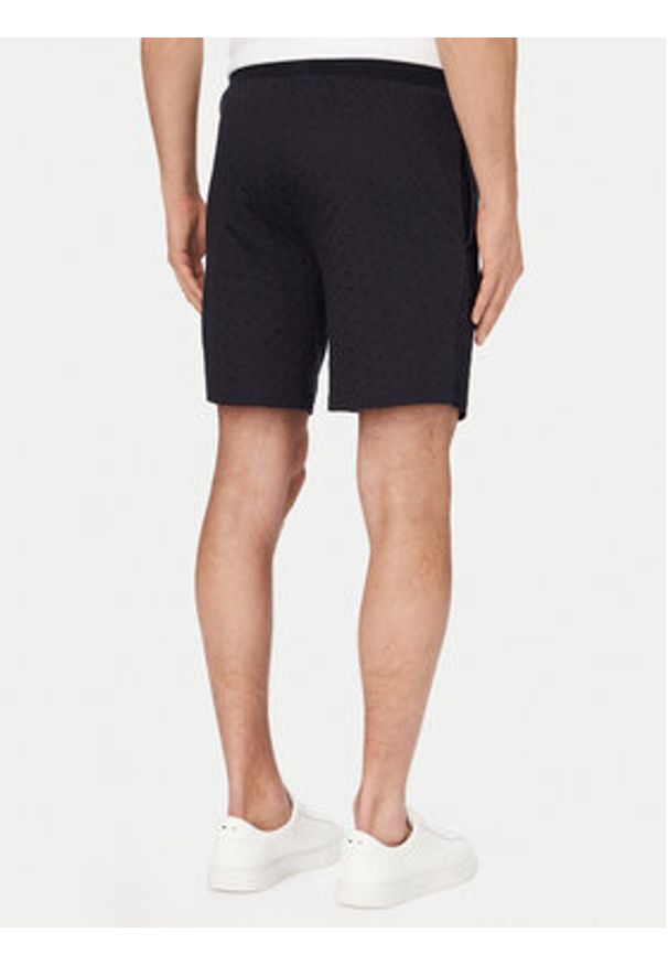 BOSS Szorty sportowe Relax 50535739 Niebieski Regular Fit. Kolor: niebieski. Materiał: bawełna. Styl: sportowy