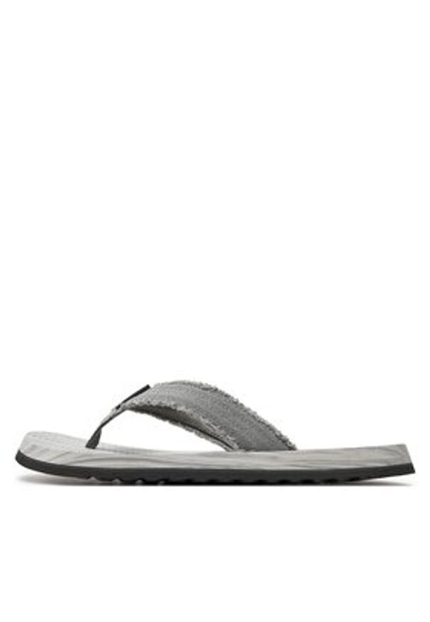 skechers - Skechers Japonki Tantric-Fritz 205098/GRY Szary. Kolor: szary. Materiał: materiał
