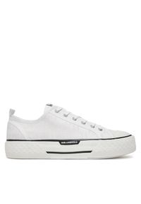 Karl Lagerfeld - KARL LAGERFELD Trampki KL50425 Biały. Kolor: biały. Materiał: materiał #1