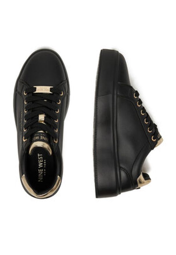 Nine West Sneakersy CEO-ALIA-01 Czarny. Kolor: czarny. Materiał: materiał, syntetyk