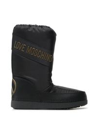 Love Moschino - Śniegowce LOVE MOSCHINO. Kolor: czarny #1