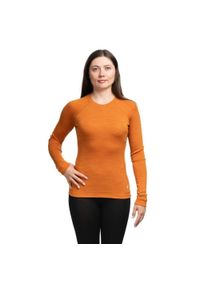 Koszulka Smartwool Classic Thermal Merino Base Layer Crew Women. Kolor: pomarańczowy