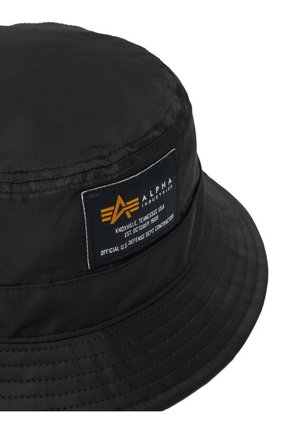 Alpha Industries Kapelusz Crew Bucket 116912 Czarny. Kolor: czarny. Materiał: poliamid, nylon