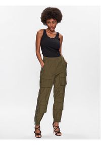 GESTUZ - Gestuz Spodnie materiałowe Afina 10906980 Zielony Regular Fit. Kolor: zielony. Materiał: syntetyk, materiał #4