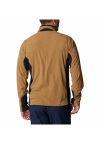 columbia - Polar Rozpinany Męski Columbia Klamath Range Full Zip. Kolor: brązowy. Materiał: polar. Sport: turystyka piesza