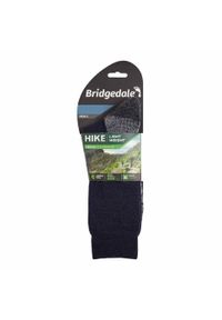 BRIDGEDALE - Skarpety trekkingowe Bridgedale Explorer Heavy Merino P Boot. Kolor: niebieski