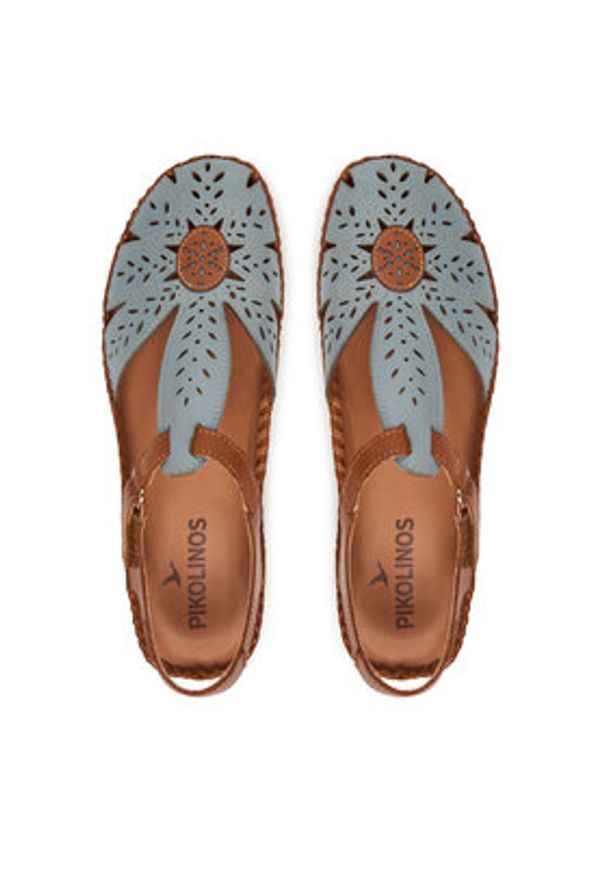 Pikolinos Sandały P. Vallarta 655-0841C1 Niebieski. Kolor: niebieski. Materiał: skóra