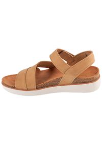 skechers - Sandały damskie, Lifted Comfort. Kolor: brązowy