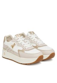 Patrizia Pepe Sneakersy PPJ917.27 Biały. Kolor: biały. Materiał: skóra