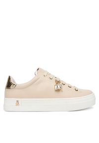 Patrizia Pepe Sneakersy PPJ900.22 Beżowy. Kolor: beżowy. Materiał: skóra #1