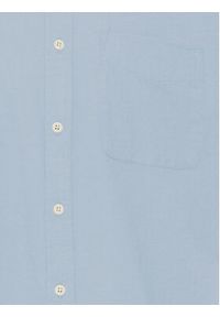 Blend Koszula 20715458 Błękitny Regular Fit. Kolor: niebieski. Materiał: bawełna, len